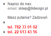 9design.pl - kontakt