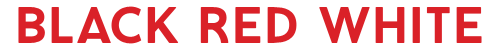 Black Red White - logo