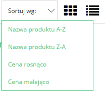 sklep-ewa.pl - sortowanie