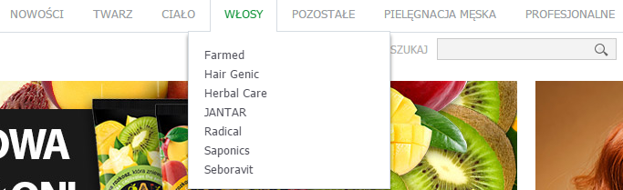 Farmona.pl - kategorie produktów