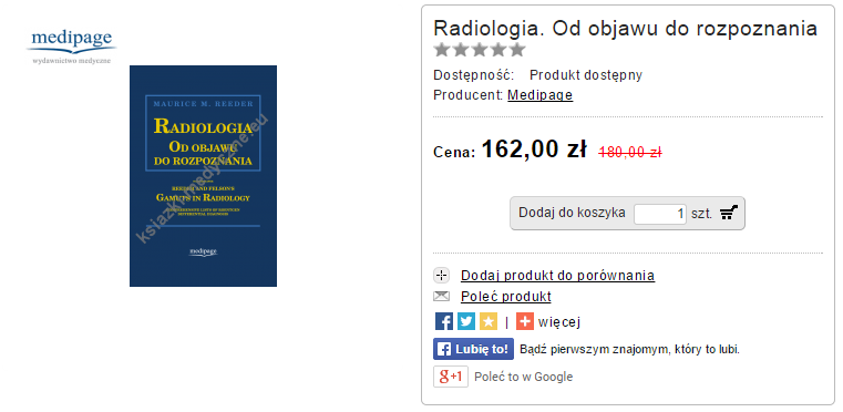 Książki-medyczne.eu - karta produktu