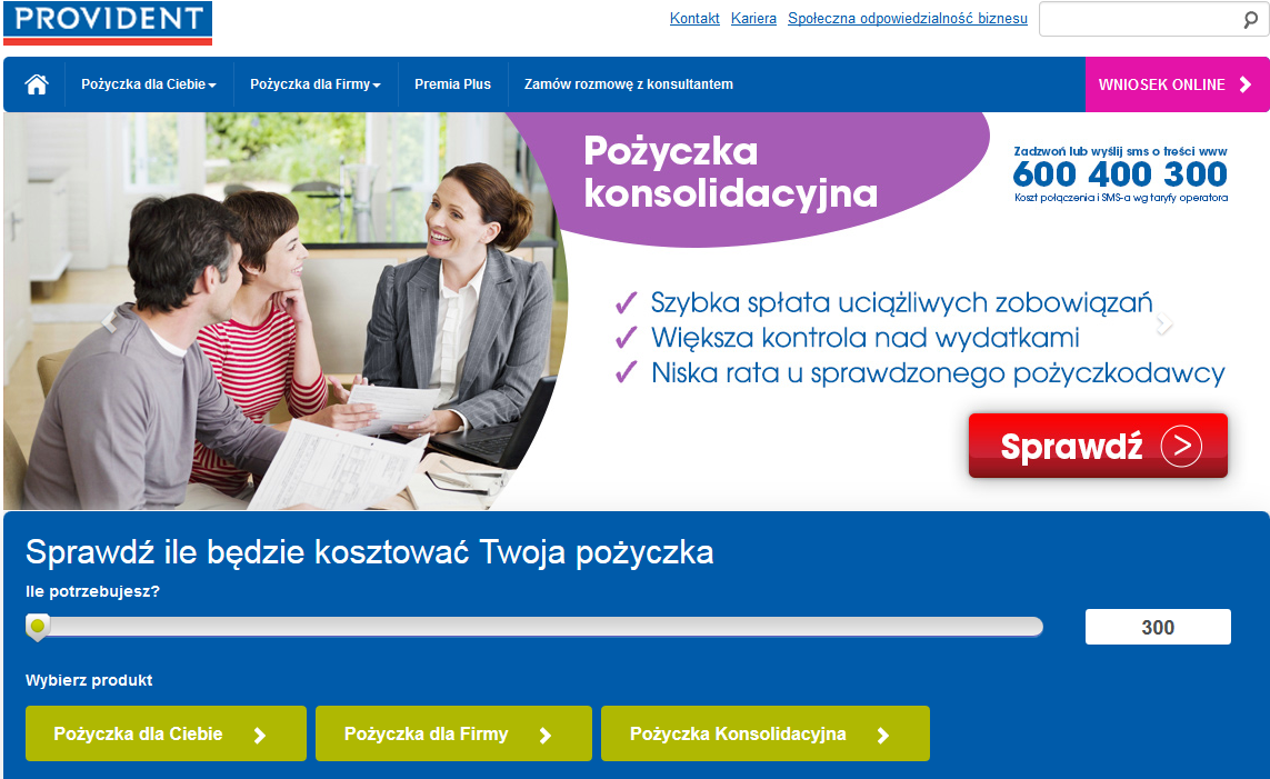 Provident.pl - strona główna