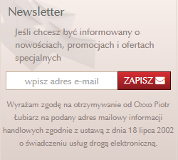 Stylowa Zastawa - newsletter