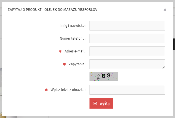 Swiatdoznan.pl - zapytaj o produkt