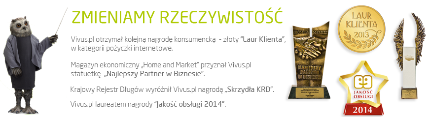 Vivus.pl - wyróżnienia i nagrody